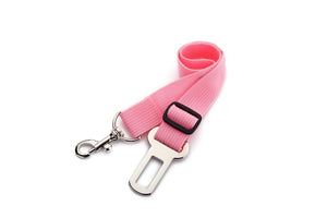 Dog Car Seat Belt Safety Protector Travel Pets Dog Leash Collar Breakaway Solid Car Harness