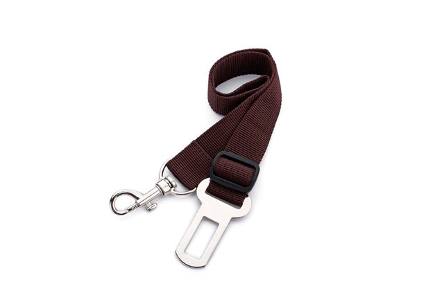 Dog Car Seat Belt Safety Protector Travel Pets Dog Leash Collar Breakaway Solid Car Harness