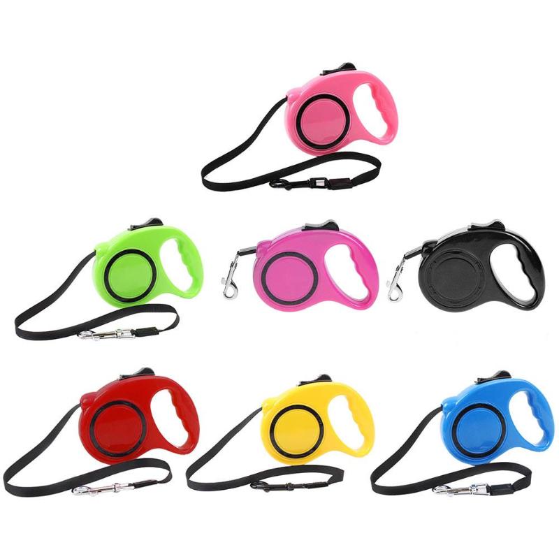 Retractable Dog Leashes Automatic Extending Nylon for Small Medium Dogs Accessories Pet Products