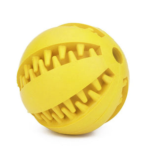 Pet Dog Toys Funny Interactive Elasticity Ball Dog Chew Tooth Clean Of Food Extra-tough Rubber Ball