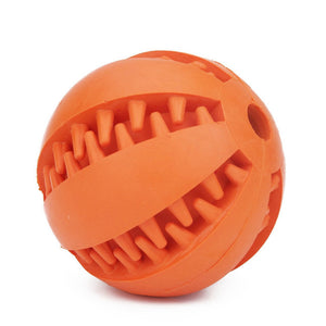 Pet Dog Toys Funny Interactive Elasticity Ball Dog Chew Tooth Clean Of Food Extra-tough Rubber Ball