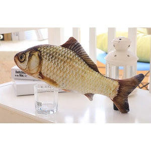 3D on sale Grass Carp Plush Animal Fish Toy