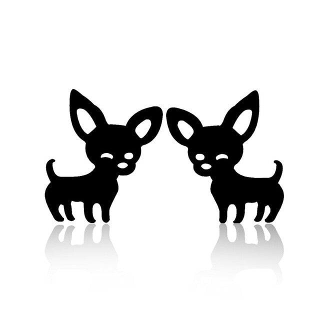 SMJEL New Cute Chihuahua Pet Pendant Necklace Love My Pet Animal Dog Necklace Choker Ketting Jewelry