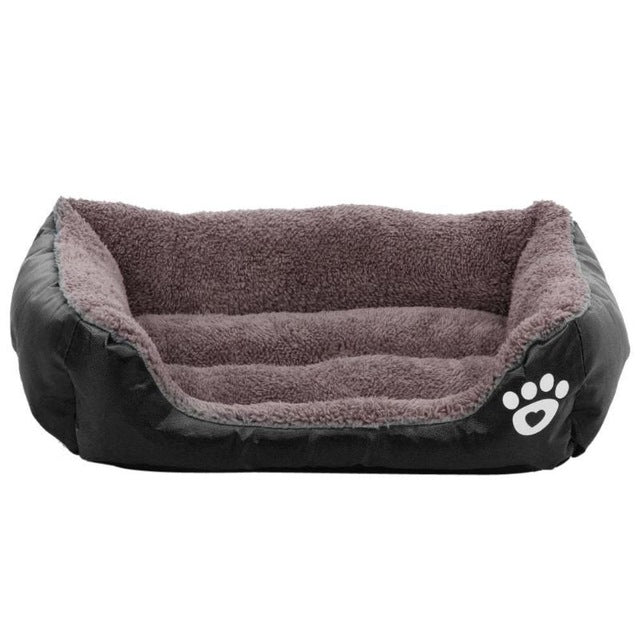 Dog Bed Warm Soft House Waterproof Bottom Fleece Nest Dog Baskets Kennel for Dog Cat Puppy Mat