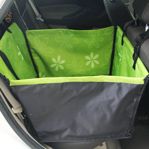 CAWAYI KENNEL Pet Car Seat Cover Carrying for Dogs Cats Mat Blanket Rear Back Hammock Protector