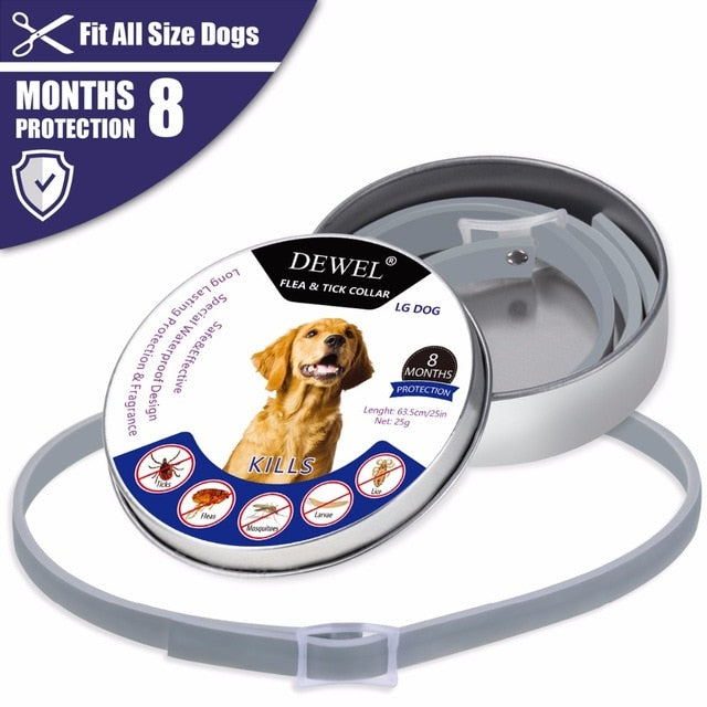 Pet Collar Anti Flea Ticks for Cat dog Mosquitoes Protective Adjustable Repels Flea and ticks collar
