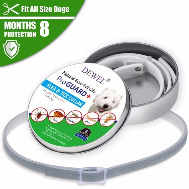 Pet Collar Anti Flea Ticks for Cat dog Mosquitoes Protective Adjustable Repels Flea and ticks collar