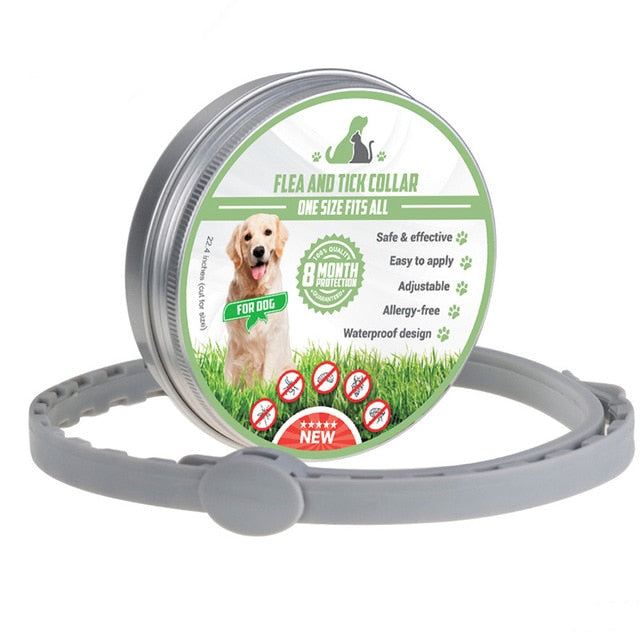 Pet Collar Anti Flea Ticks for Cat dog Mosquitoes Protective Adjustable Repels Flea and ticks collar