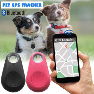 Smart Dog Bluetooth Locator Pet GPS Tracker Remote Selfie Shutter Wireless Tracker Keys Wallet Kids